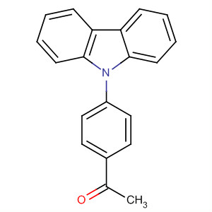 Structure of Ethanone, 1-[4-(9H-carbazol-9-yl)phenyl]-