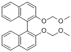 (S)-(-)-2,2-双(甲氧基甲氧基)-1,1-二萘结构式