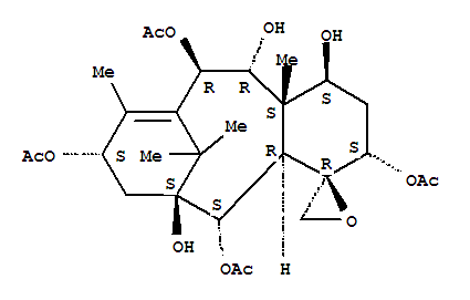 Structure of 1-hydroxy-7,9-dideacetylbaccatin I