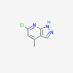 Structure of 6-chloro-4-methyl-1h-pyrazolo[3,4-b]pyridine
