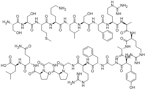 Structure of CATESTATIN