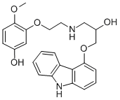 Structure of 5-HYDROXYPHENYL CARVEDILOL