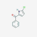 Structure of (5-chloro-1H-pyrrol-2-yl)(phenyl)methanone