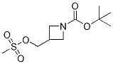 Structure of tert-butyl 3-(methylsulfonyloxymethyl)azetidine-1-carboxylate