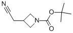 Structure of 1-Boc-3-(cyanomethyl)azetidine