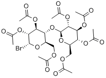 Structure of ACETOBROMOCELLOBIOSE