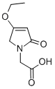 Structure of (4-ETHOXY-2-OXO-2,5-DIHYDRO-PYRROL-1-YL)-ACETIC ACID