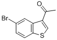 Structure of 1-(5-BROMO-1-BENZOTHIEN-3-YL)ETHANONE
