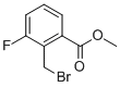 Structure of METHYL 2-BROMOMETHYL-3-FLUORO-BENZOATE