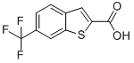 Structure of 6-TRIFLUOROMETHYL-BENZO[B]THIOPHENE-2-CARBOXYLIC ACID