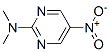 2-(Dimethylamino)-5-nitropyrimidine结构式
