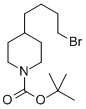 Structure of 1-BOC-4-(4-BROMO-BUTYL)-PIPERIDINE