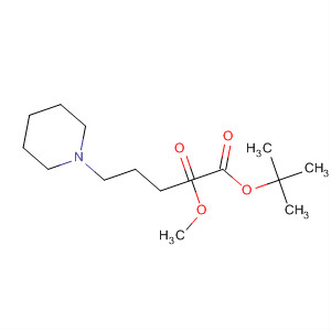 Structure of 4-Piperidinebutanoic acid, 1-[(1,1-dimethylethoxy)carbonyl]-, methylester