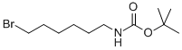 Structure of 6-(BOC-AMINO)-HEXYL BROMIDE