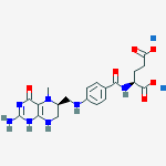 Structure of Disodium;(2s)-2-[[4-[[(6s)-2-amino-5-methyl-4-oxo-1,6,7,8-tetrahydropteridin-6-yl]methylamino]benzoyl]amino]pentanedioate
