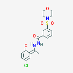 Chemical structure of SP2509
