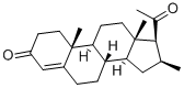 Structure of 16BETA-METHYLPROGESTERONE