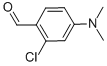 Structure of 2-CHLORO-4-(DIMETHYLAMINO)BENZALDEHYDE