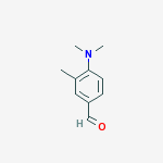 Structure of 4-(DIMETHYLAMINO)-3-METHYLBENZALDEHYDE