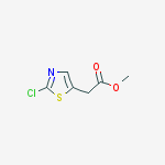 Structure of Methyl 2-(2-chloro-1,3-thiazol-5-yl)acetate