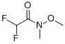 Structure of N-METHYL-N-METHOXYDIFLUOROACETAMIDE