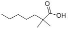 Structure of 2,2-DIMETHYLHEPTANOIC ACID