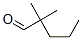 Structure of 2,2-dimethylvaleraldehyde
