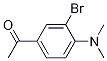 Structure of 1-(3-broMo-4-(diMethylaMino)phenyl)ethanone