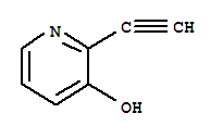 Structure of 3-Pyridinol, 2-ethynyl-