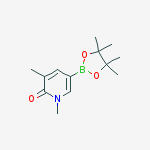 Structure of 1,3-DIMETHYL-5-(4,4,5,5-TETRAMETHYL-1,3,2-DIOXABOROLAN-2-YL)PYRIDIN-2(1H)-ONE