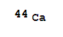 Structure of Calcium44