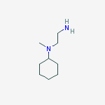 N1-环己基-N1-甲基-1,2-乙二胺结构式