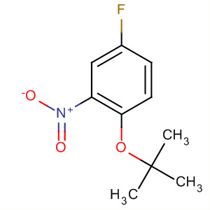 Benzene, 1-(1,1-dimethylethoxy)-4-fluoro-2-nitro-结构式