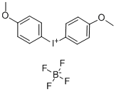 Structure of Bis(4-methoxyphenyl)iodonium tetrafluoroborate