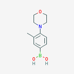 Structure of 3-Methyl-4-morpholinophenylboronic Acid