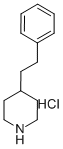 Structure of 4-(2-PHENYLETHYL)-PIPERIDINE HYDROCHLORIDE