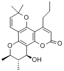 CALANOLIDE A结构式