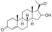 Structure of 16-hydroxyprogesterone