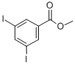 Structure of Benzoic acid, 3,5-diiodo-, Methyl ester
