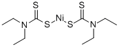 Structure of NICKEL DIETHYLDITHIOCARBAMATE