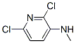 3-(N-Methylamino)-2,6-dichloropyridine结构式