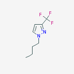 Structure of 1-Butyl-3-(trifluoroMethyl)pyrazole