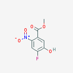 Structure of Methyl 4-fluoro-5-hydroxy-2-nitrobenzoate