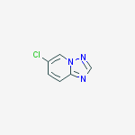Structure of 6-chloro[1,2,4]triazolo[1,5-a]pyridine