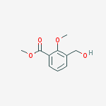 Structure of Methyl 3-(hydroxymethyl)-2-methoxybenzoate