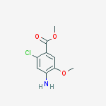 Structure of Methyl 4-amino-2-chloro-5-methoxybenzoate