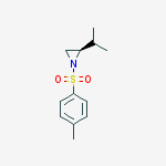 Structure of R-2-ISOPROPYL-1-(TOLUENE-4-SULFONYL)-AZIRIDINE