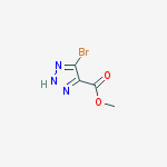 Structure of Methyl 5-bromo-1h-1,2,3-triazole-4-carboxylate