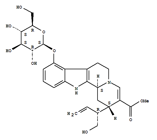 Structure of Glabratine