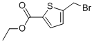 2-BROMOMETHYLTHIOPHENE-5-CARBOXYLIC ACID ETHYL ESTER结构式